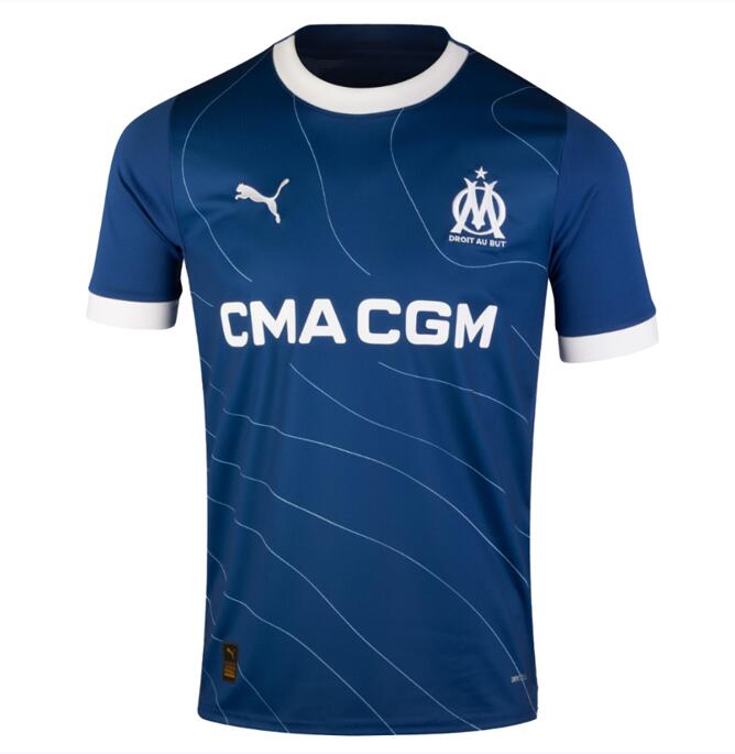 Olympique Marseille Away Kit Soccer Jersey 2023/24