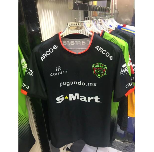 Fútbol Club Juárez Black Soccer Jersey Shirt 2020/21