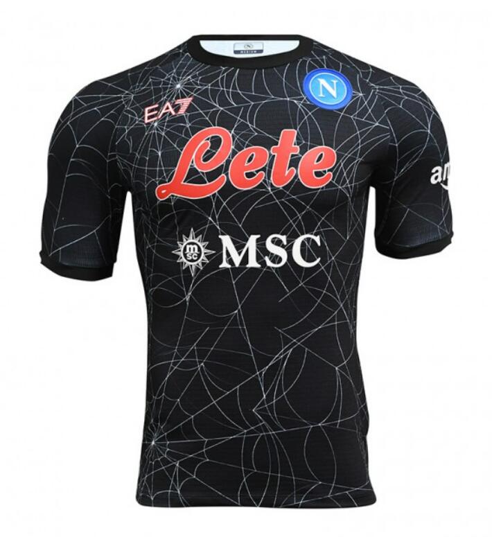 2021/22 Napoli Ltd Edition Halloween Soccer Jersey Shirt