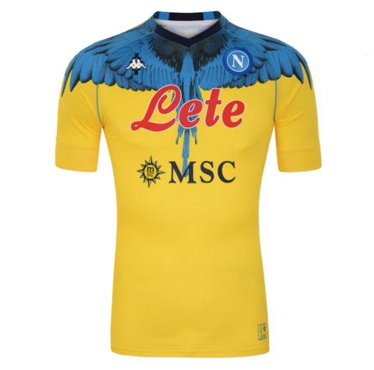 2021/22 Napoli Burlon Maglia Gara Soccer Jersey Shirt