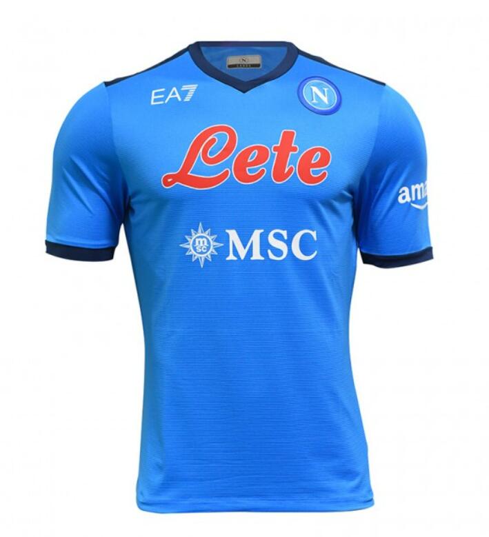 2021/22 Napoli Home Kit Soccer Jersey