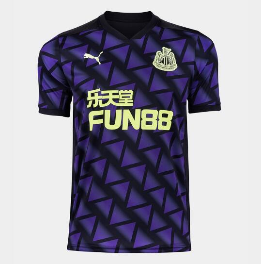 Newcastle United Football Kit Third Soccer Jersey 2020/21