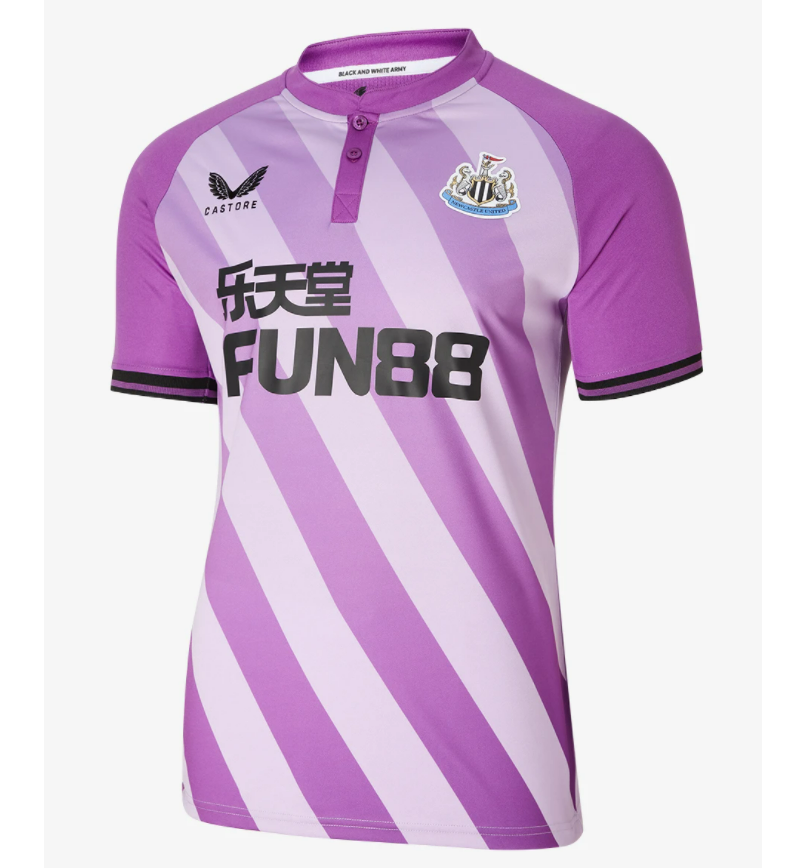 2021/22 Newcastle United Goalkeeper Purple Soccer Jersey Shirt