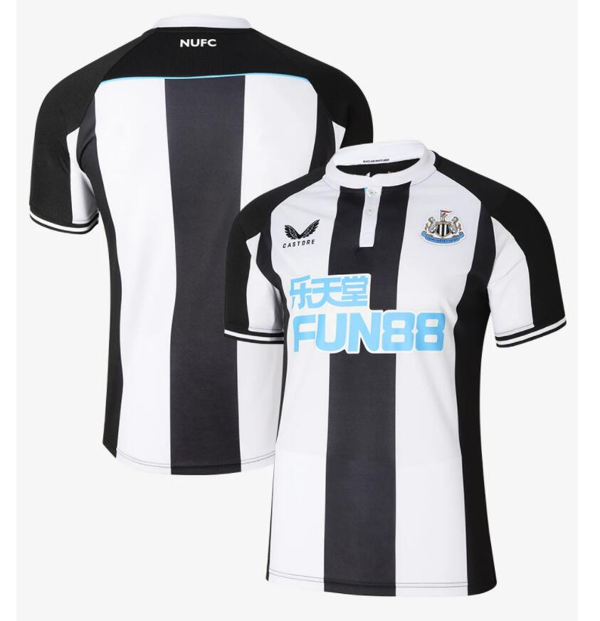 2021/22 Newcastle United Home Kit Soccer Jersey