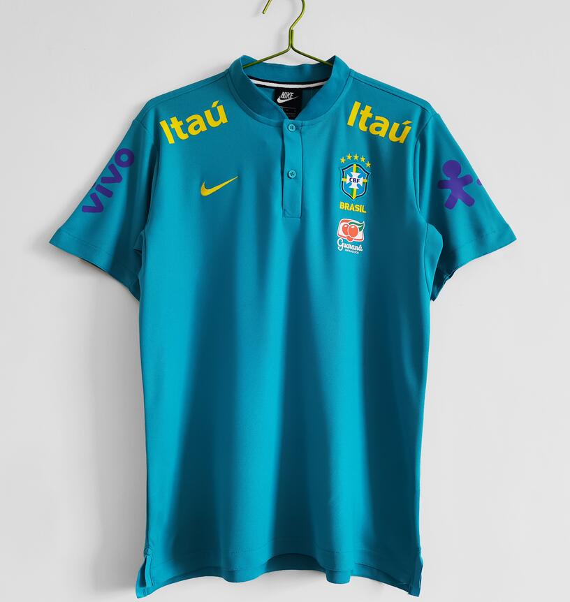 Brazil Green Polo Shirt 2020/21