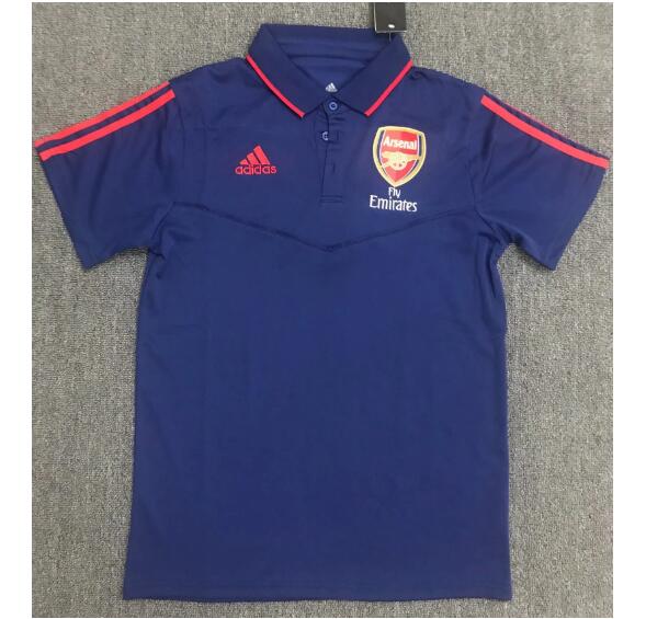 Arsenal Blue Polo Shirt 2020/21