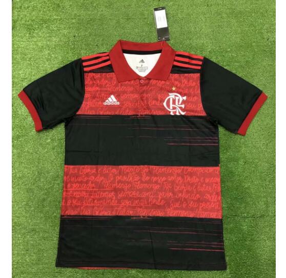 Flamengo Red Black Polo Shirt 2020/21