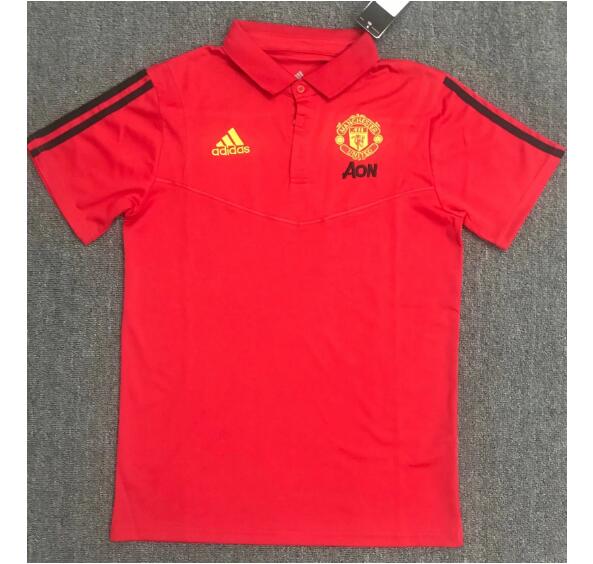 Manchester United Red Polo Shirt 2020/21