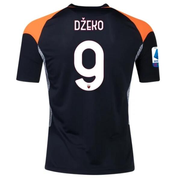 AS Roma Away Kit Soccer Jersey EDIN DŽEKO #9 2020/21