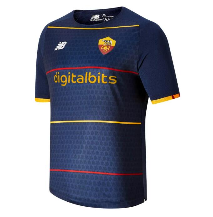 2021/22 AS Roma Fourth Away Kit Soccer Jersey