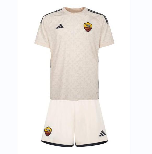 Roma Away Soccer Kit 2023/24 Kids