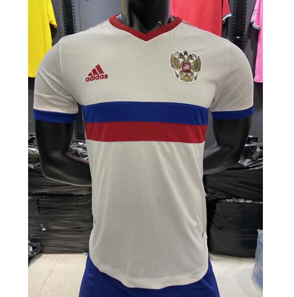 2021-2022 Euro Russia Away Kit Soccer Jersey Player Version