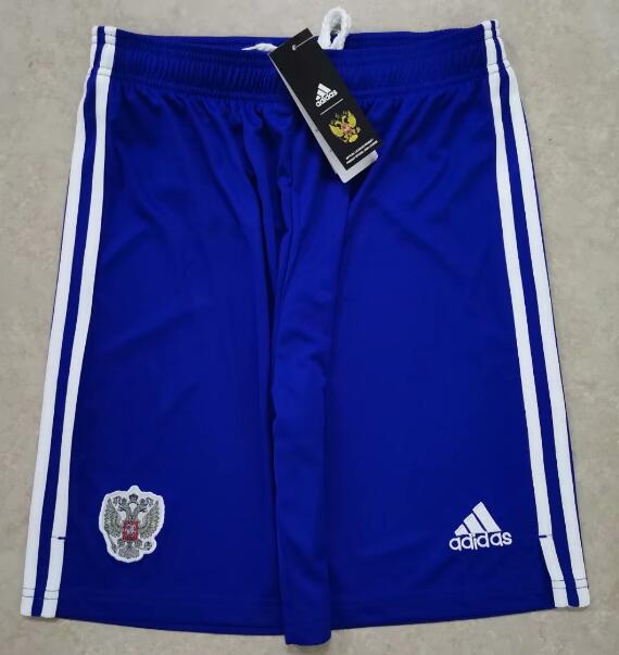 2021 EURO Russia Away Soccer Shorts