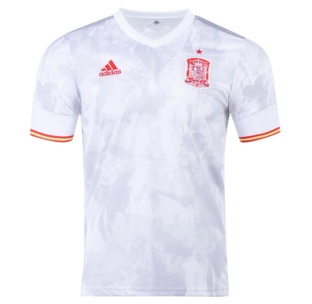 2020-2021 EURO Spain Away Kit Soccer Jersey