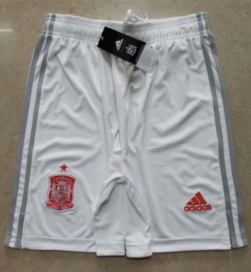 2020 EURO Spain Away Soccer Shorts