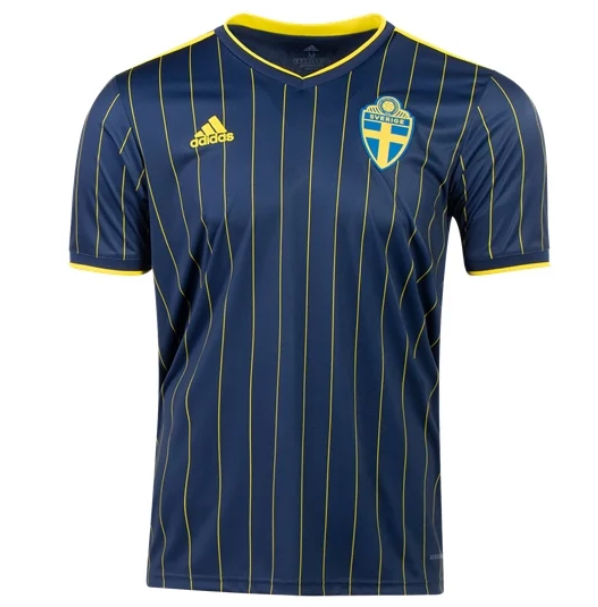 2020 EURO Sweden Away Kit Soccer Jersey