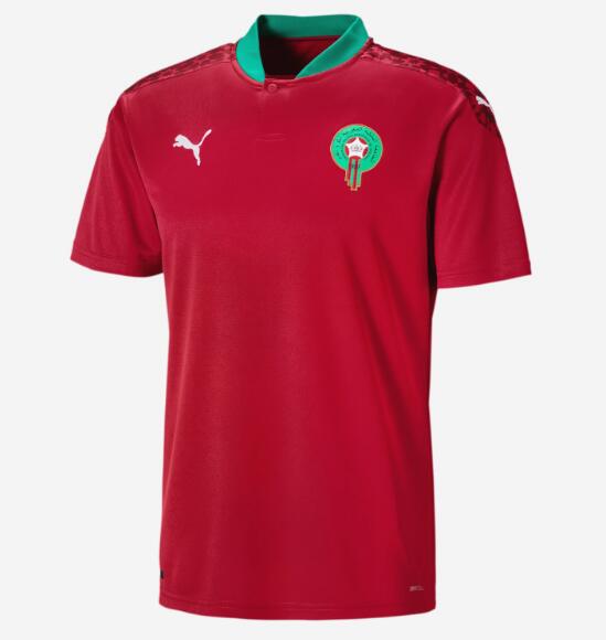 Morocco Home Kit Soccer Jersey 2020/21