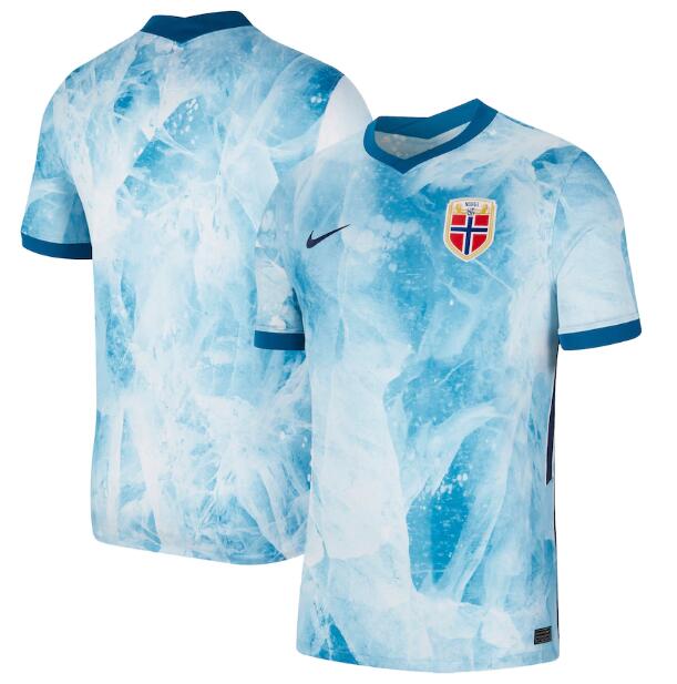 2020 Euro Norway Away Kit Soccer Jersey