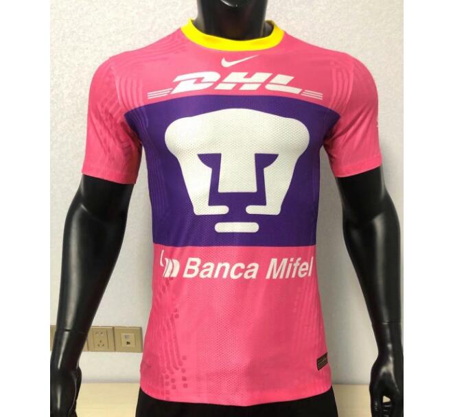 UNAM Pink Soccer Jersey Shirt Player Version 2020/21