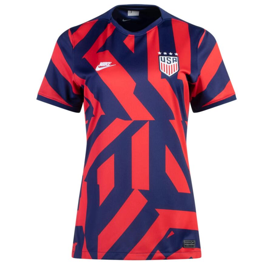 2021 USA Women Away Kit Soccer Jersey