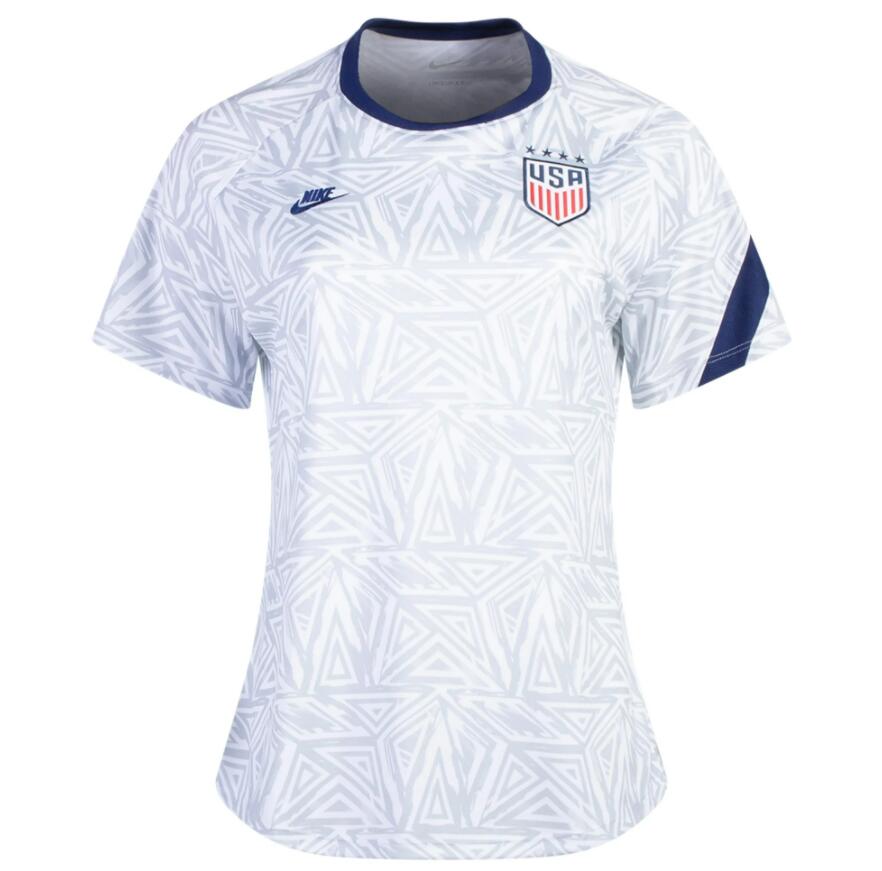 2021 USA White Women Training Shirt