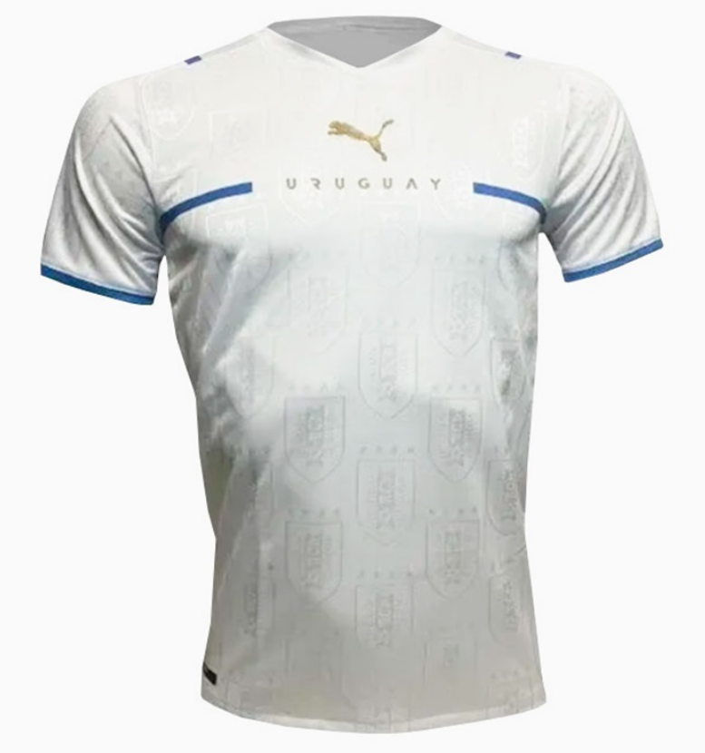 2021 Copa America Uruguay Away Socccer Jersey Shirt