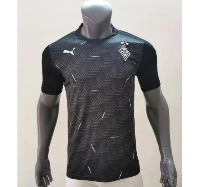 Borussia Mönchengladbach Black Soccer Jersey Shirt 2020/21