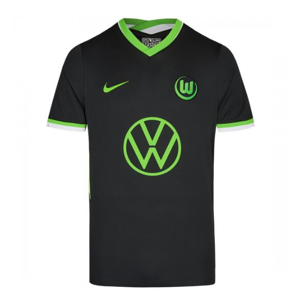 VfL Wolfsburg Away Kit Soccer Jersey 2020/21