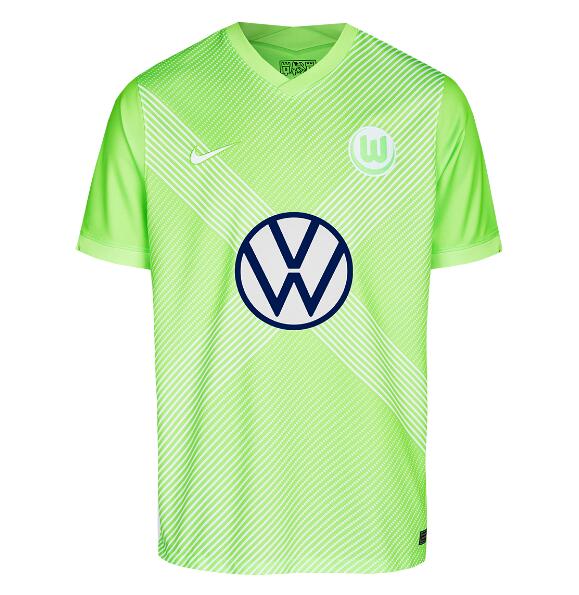 VfL Wolfsburg Home Kit Soccer Jersey 2020/21