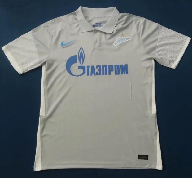 Zenit St. Petersburg Away Kit Soccer Jersey 2020/21