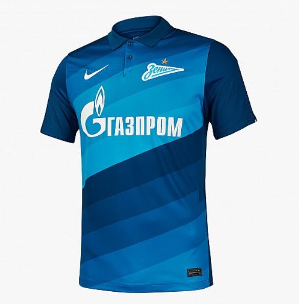 Zenit St. Petersburg Home Kit Soccer Jersey 2020/21