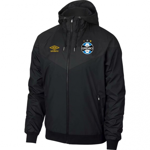 19-20 Grêmio Foot-Ball Porto Alegrense Black Windbreaker Jacket