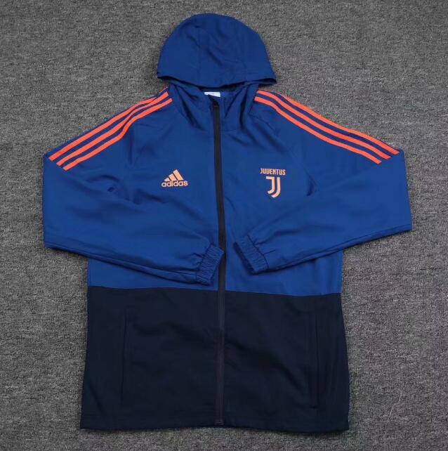 Juventus Blue Navy Windbreaker Jacket 2020/21