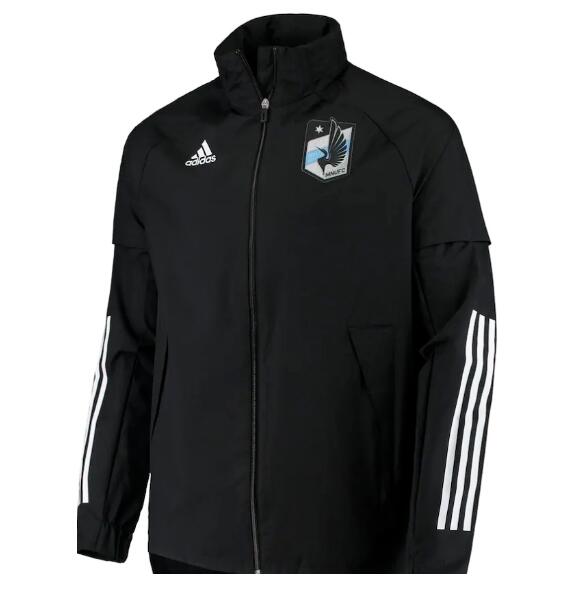 Minnesota United FC Black Windbreaker Jacket 2020/21