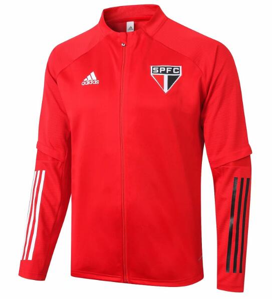 Sao Paulo Red Training Jacket 2020/21