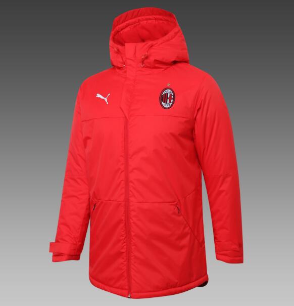 AC Milan Red Cotton Warn Coat 2020/21