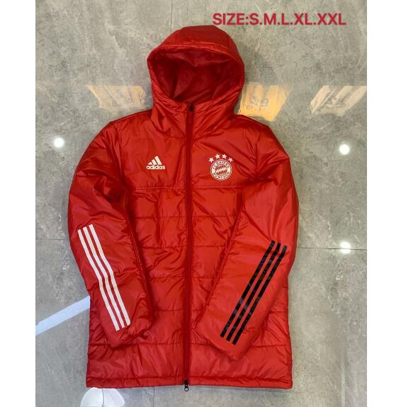 Bayern Munich Red Cotton Warn Coat 2020/21