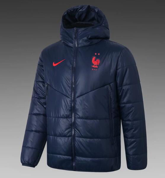 France Navy Cotton Warn Coat 2020/21