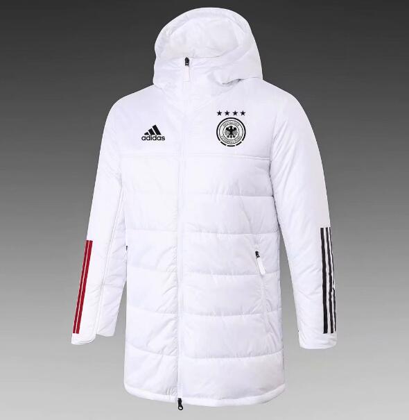 Germany White Cotton Warn Coat 2020/21