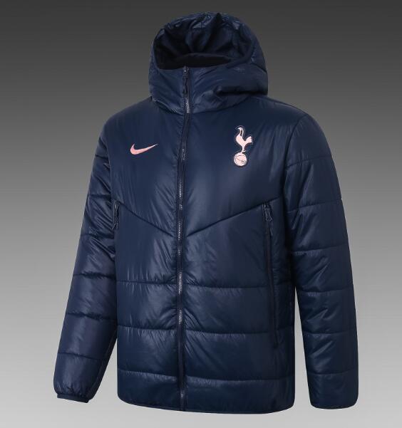 Tottenham Hotspur Navy Cotton Warn Coat 2020/21