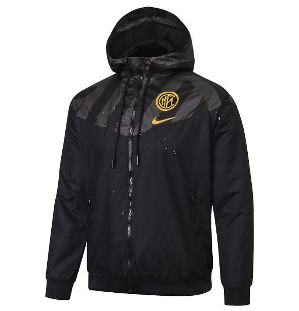 Inter Milan Black Windbreaker Jacket 2020/21