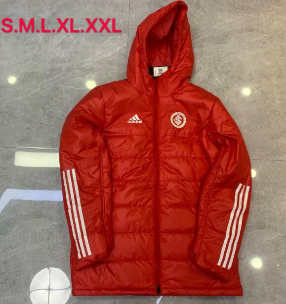 SC Internacional Red Cotton Warn Coat 2020/21