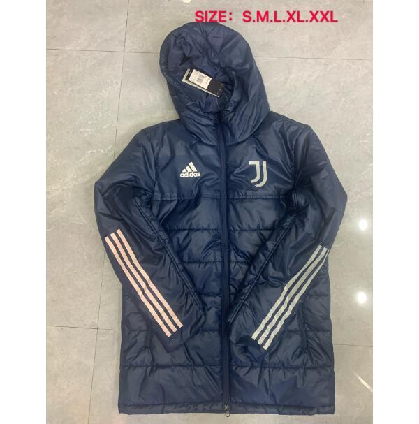 Juventus Navy Cotton Warn Coat 2020/21