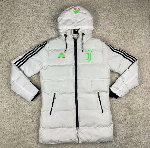 Juventus Palace White Cotton Warn Coat 2020/21