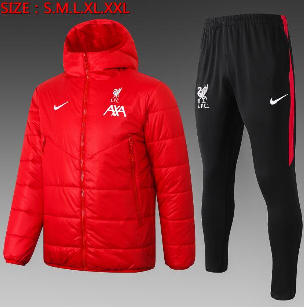 Liverpool Red Cotton Warn Coat Kits 2020/21