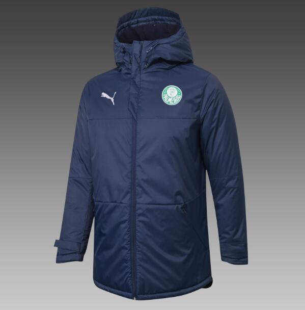 Palmeiras Navy Cotton Warn Coat 2020/21