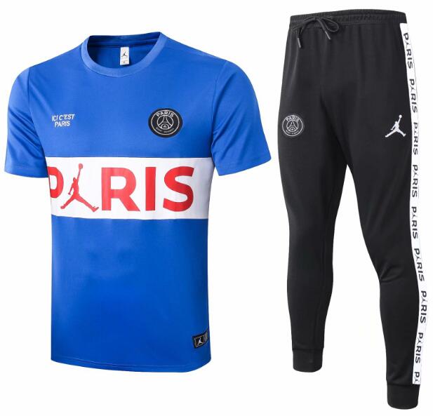 Paris PSG Blue Short Training Kit 2020/21