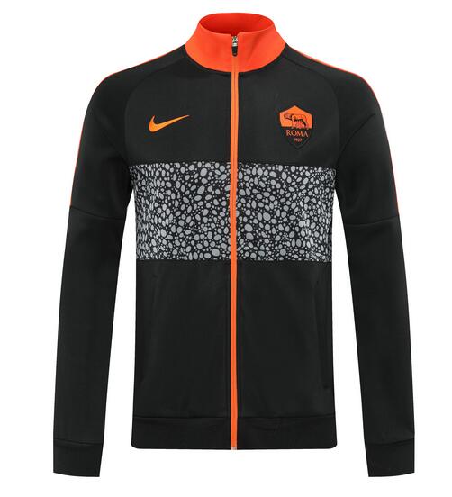 AS Roma Black Training Jacket 2020/21