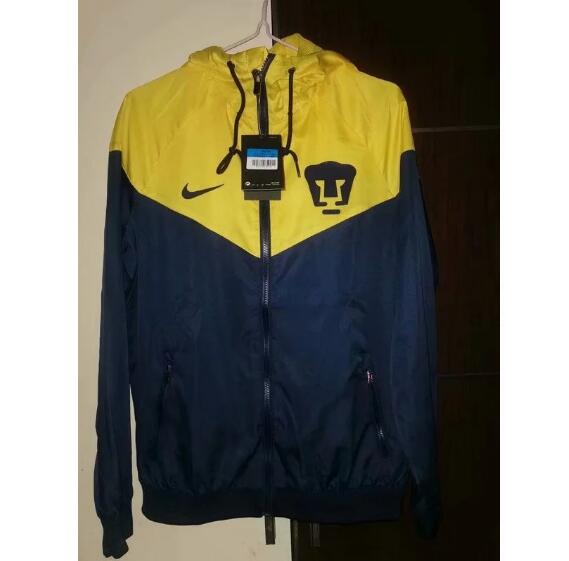 UNAM Yellow Navy Windbreaker Jacket 2020/21