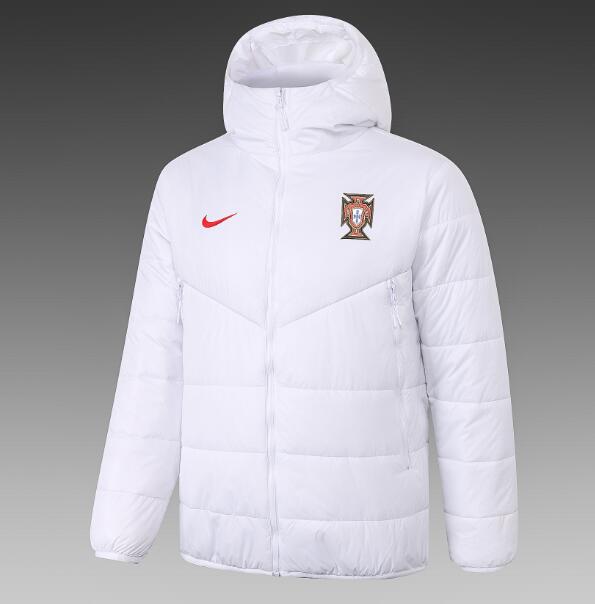 2020 Portugal White Cotton Warn Coat